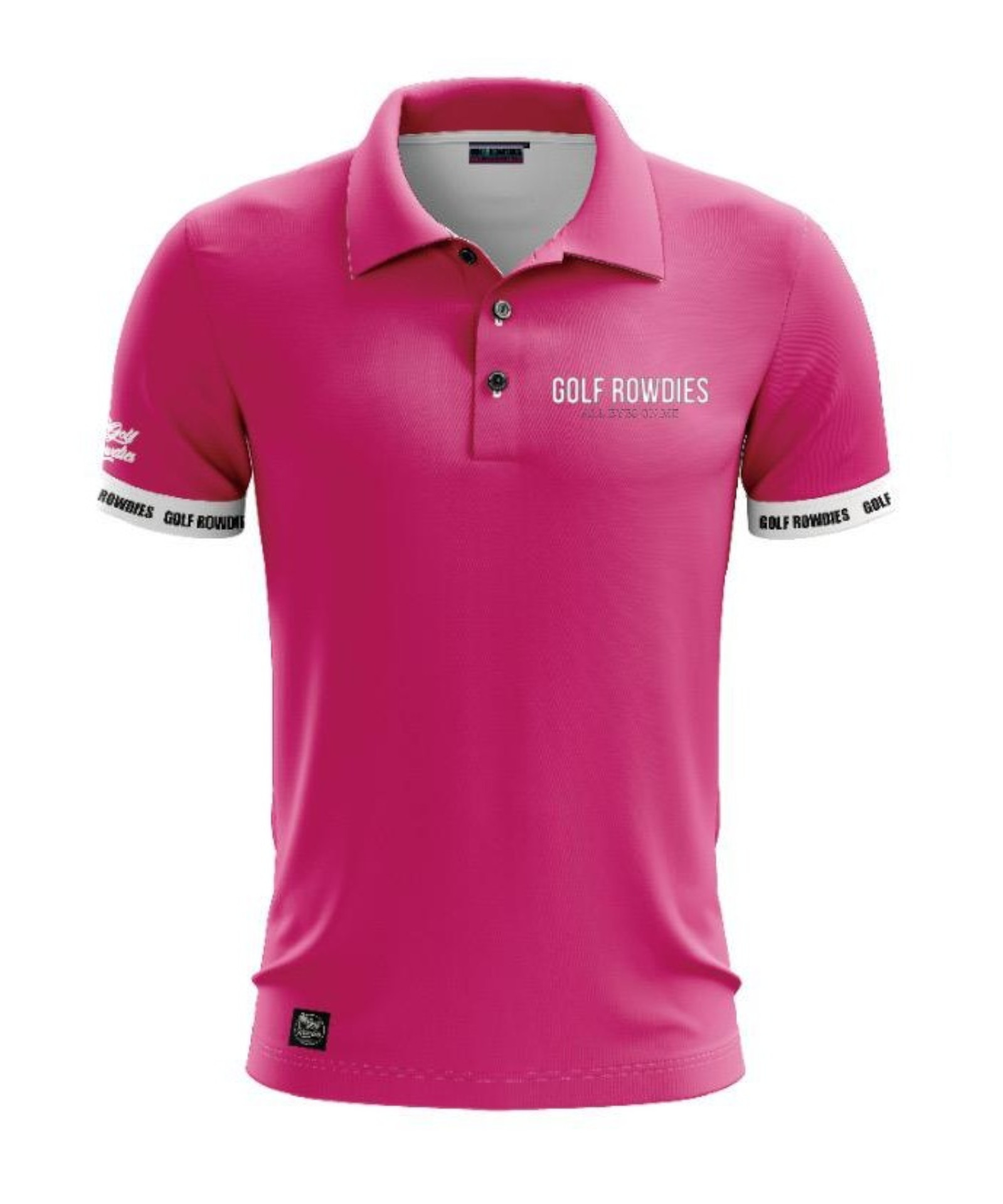 67jersey Men's Polo "BLANKO", pink