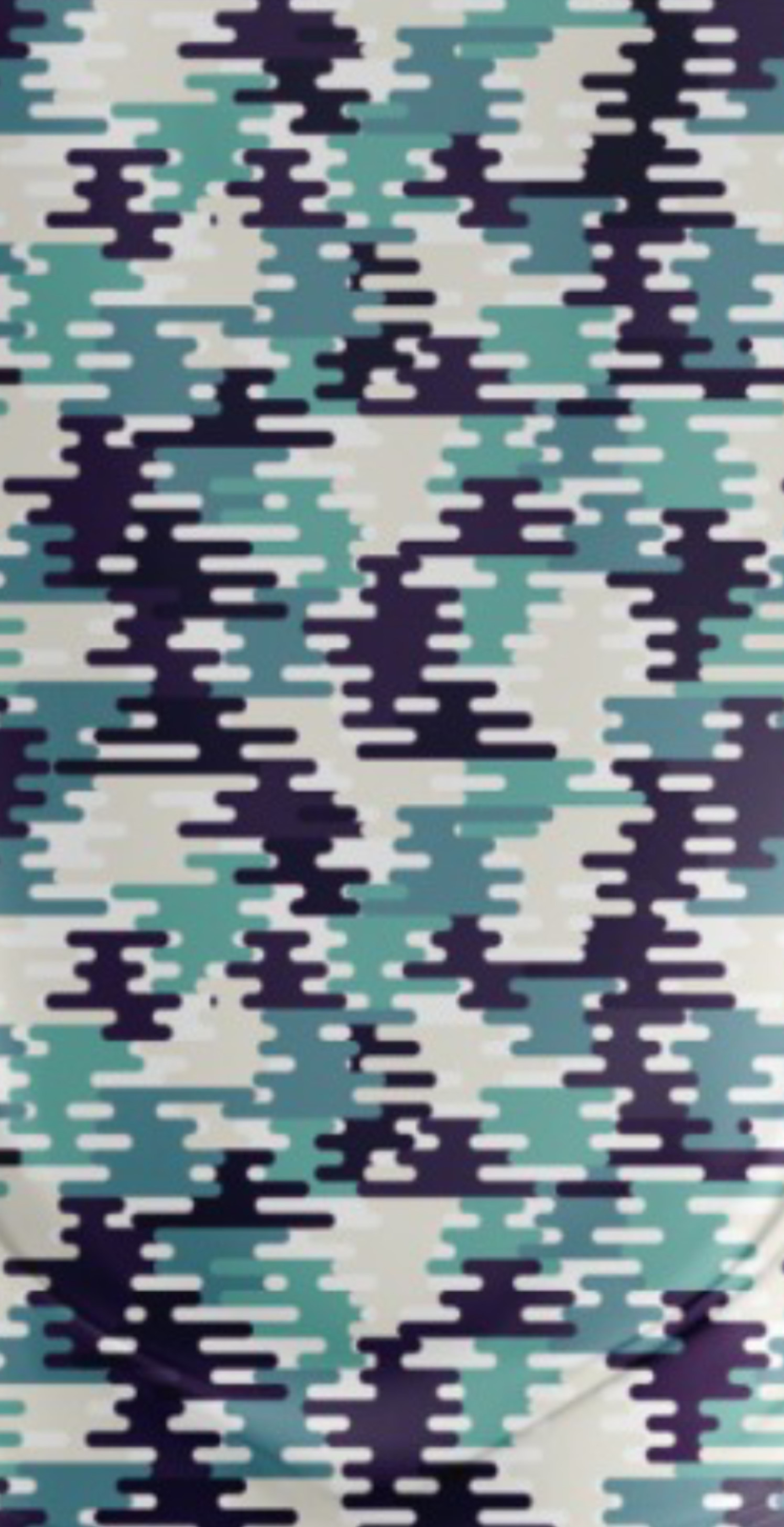 67jersey Men's Polo "Camouflage Pixxel-petrol"