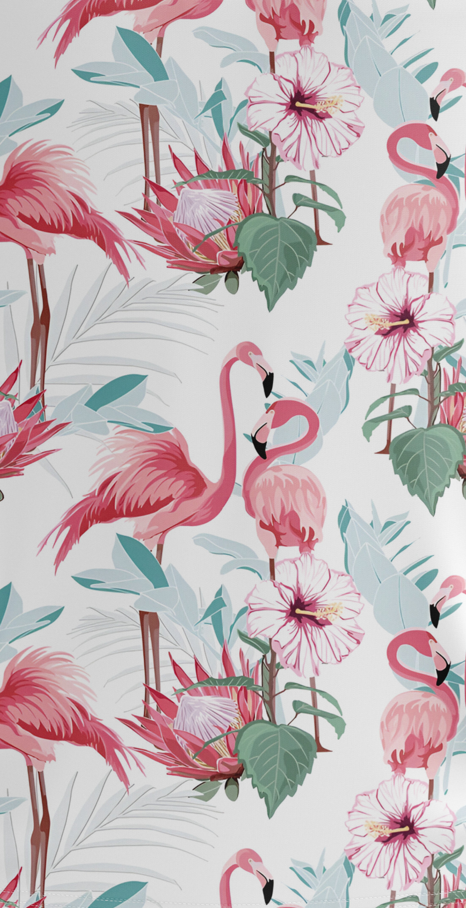 67jersey Men's Polo "Flamingo-Love"