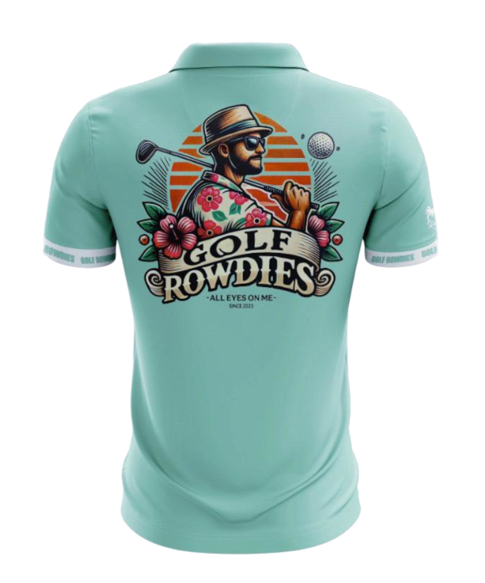 67jersey Men's Polo "Hawaii Guy"