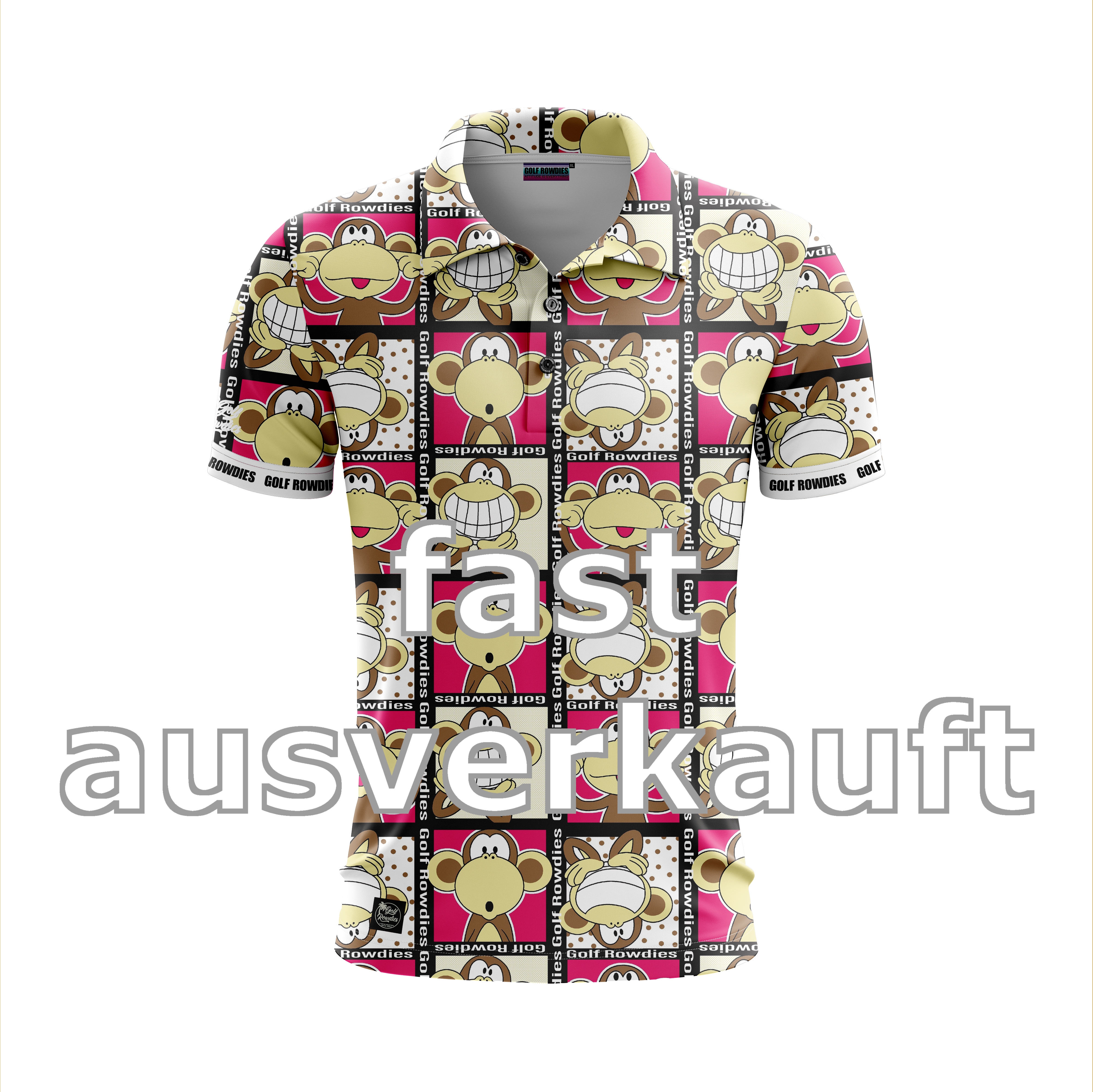 67jersey Men's Polo "Monkey"