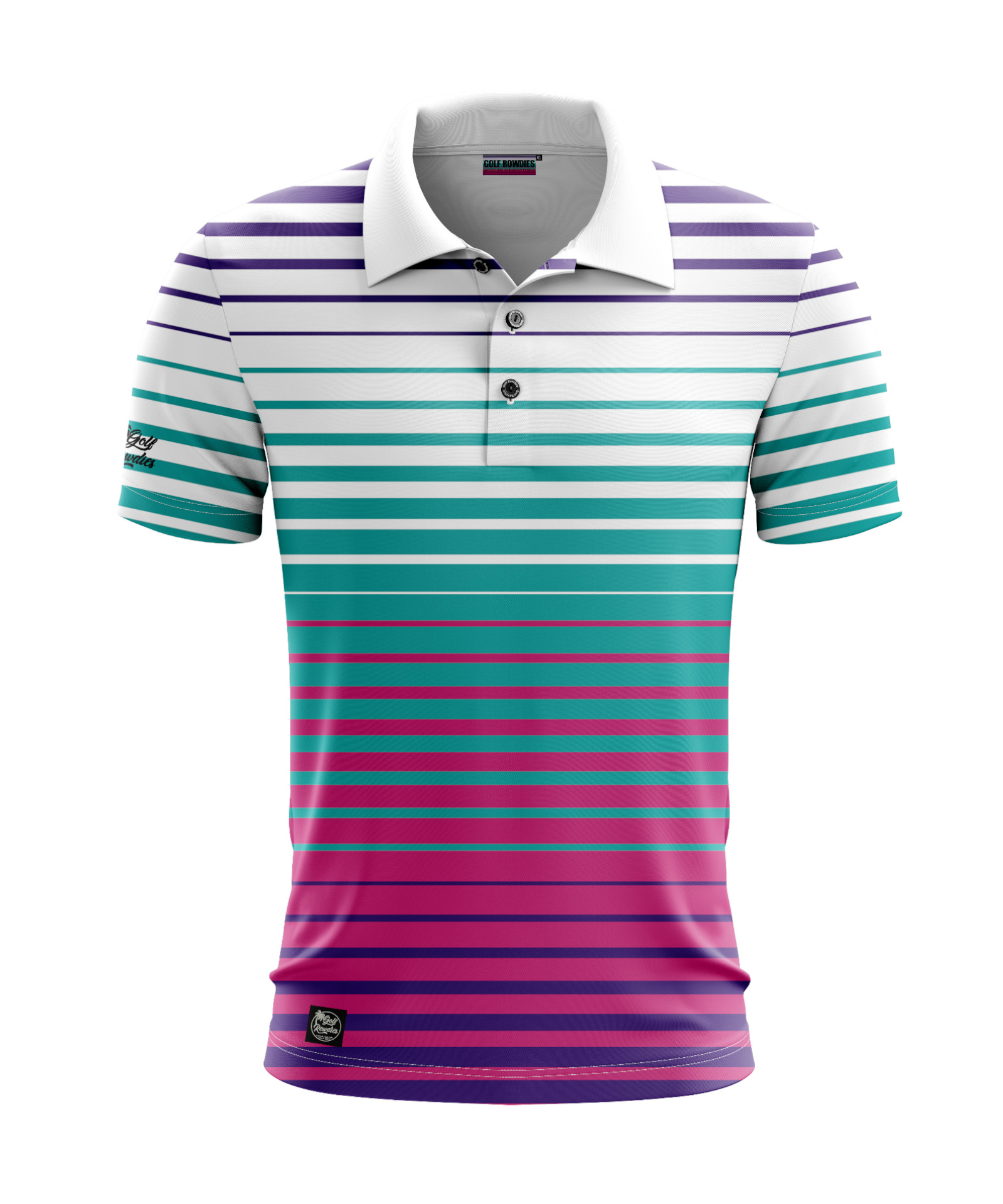 67jersey Men's Polo "Stripes"
